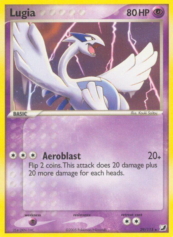 Lugia (29/115) (Theme Deck Exclusive) [EX: Unseen Forces] (Online Only)