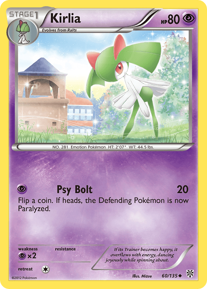 Kirlia (60/135) [Black & White: Plasma Storm] (Online Only)