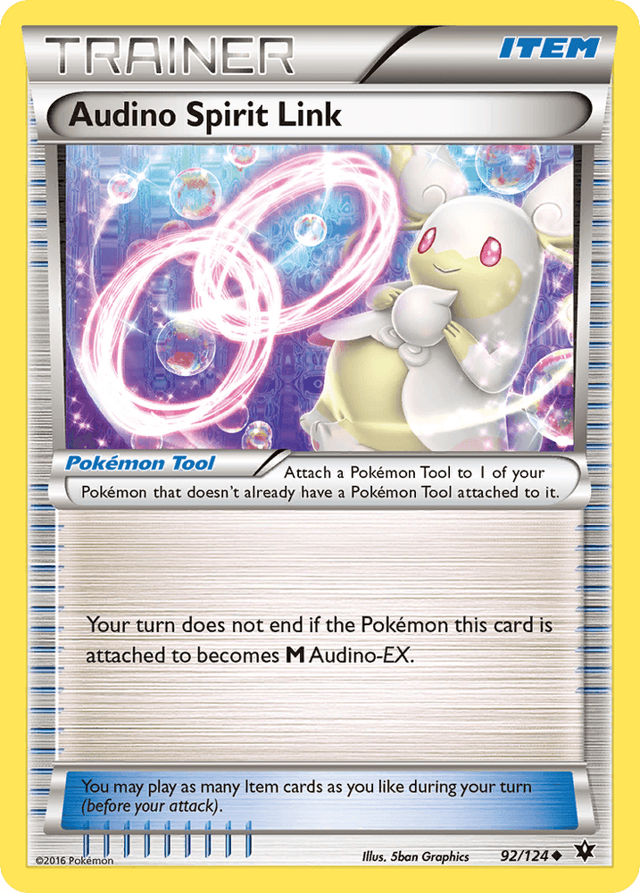 Audino Spirit Link (92/124) [XY: Fates Collide] (Online Only)
