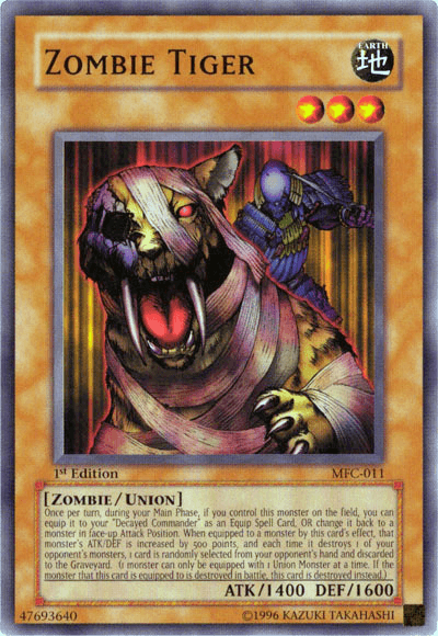 Zombie Tiger [MFC-011] Common (ONLINE ORDER ONLY)