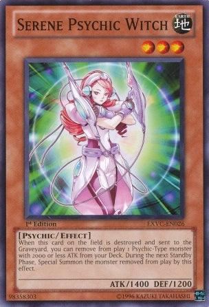 Serene Psychic Witch [EXVC-EN026] Common (ONLINE ORDER ONLY)