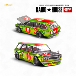 Mini-GT Datsun KAIDO 510 Wagon OG Ho Yellow - 1:64 (ONLINE ORDER ONLY)