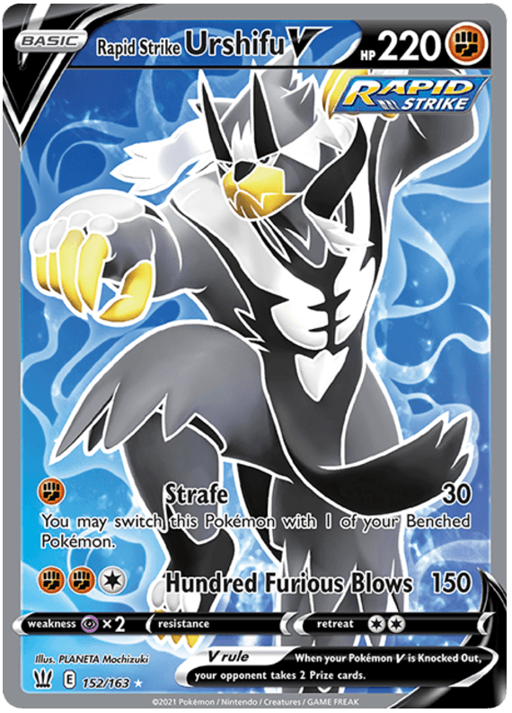Rapid Strike Urshifu V (152/163) [Sword & Shield: Battle Styles] (Online Only)