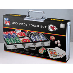 Kansas City Chiefs 300 Piece Poker Set (ONLINE ORDER ONLY)