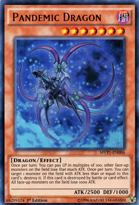Pandemic Dragon [MVP1-EN006] Ultra Rare (ONLINE ORDER ONLY)