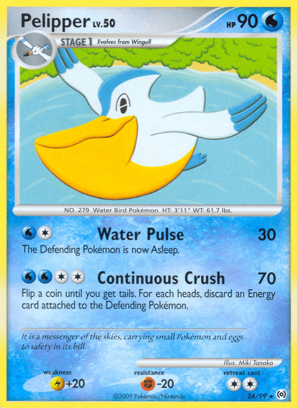 Pelipper (24/99) [Platinum: Arceus] (Online Only)