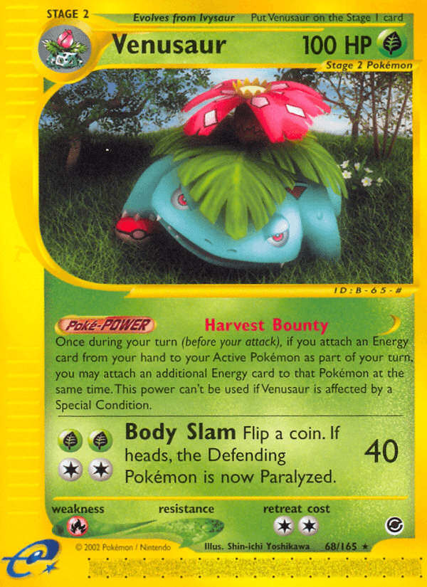 Venusaur (68/165) [Expedition: Base Set] (Online Only)