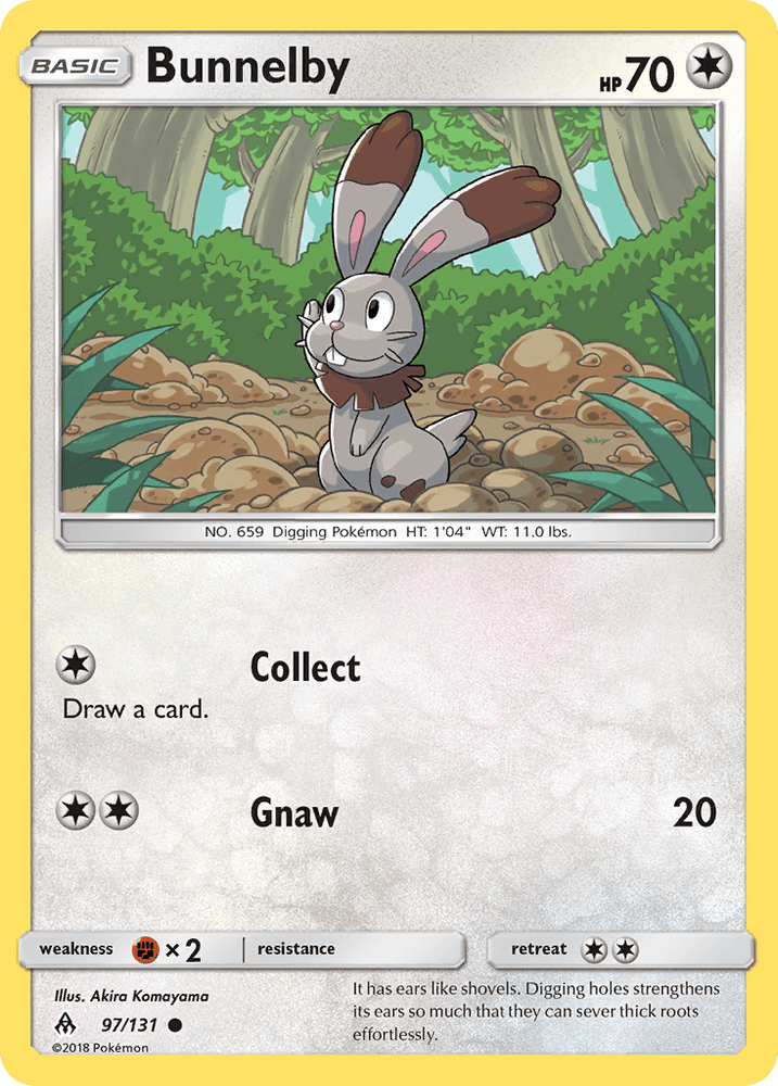 Bunnelby (97/131) [Sun & Moon: Forbidden Light] (Online Only)