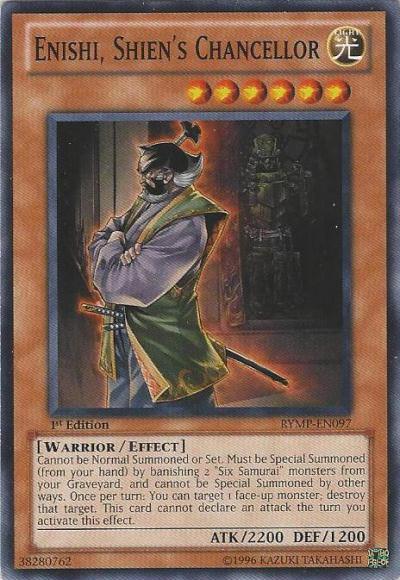 Enishi, Shien's Chancellor [RYMP-EN097] Common (ONLINE ORDER ONLY)