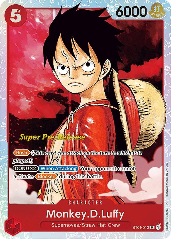Monkey.D.Luffy (012) [Super Pre-Release Starter Deck: Straw Hat Crew] (ONLINE ORDER ONLY)