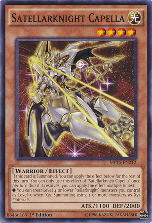 Satellarknight Capella [MP15-EN212] Common (ONLINE ORDER ONLY)