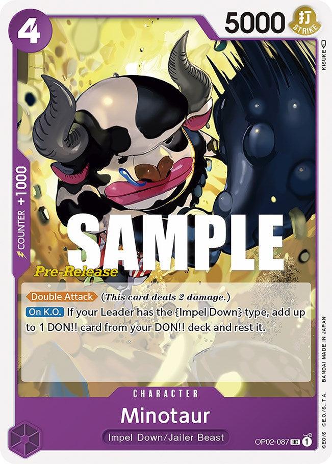 Minotaur [Paramount War Pre-Release Cards] (ONLINE ORDER ONLY)