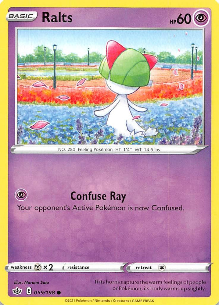 Ralts (059/198) [Sword & Shield: Chilling Reign] (Online Only)