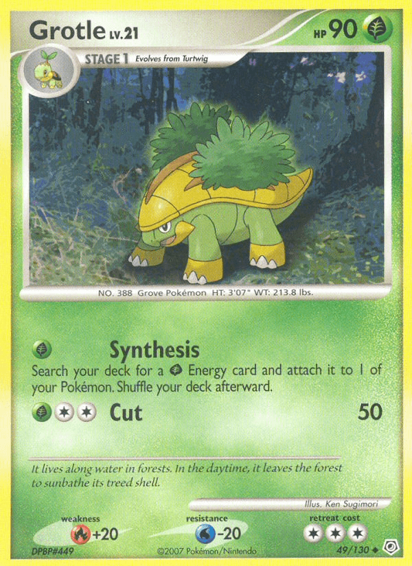 Grotle (49/130) [Diamond & Pearl: Base Set] (Online Only)