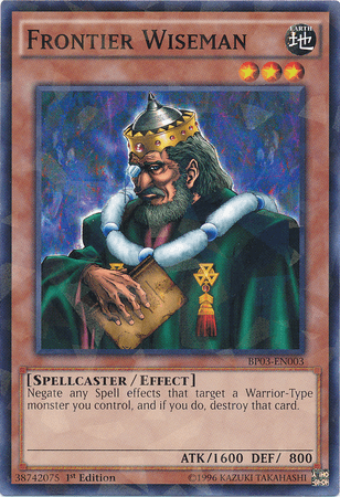 Frontier Wiseman [BP03-EN003] Shatterfoil Rare (ONLINE ORDER ONLY)