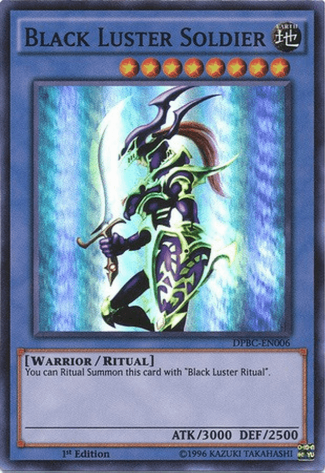 Black Luster Soldier [DPBC-EN006] Super Rare (ONLINE ORDER ONLY)