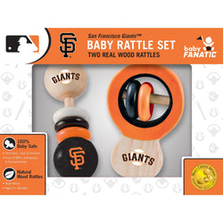 San Francisco Giants - Baby Rattles 2-Pack (ONLINE ORDER ONLY)