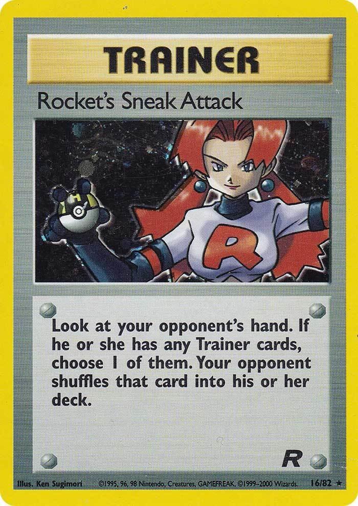 Rocket's Sneak Attack (16/82) [Team Rocket Unlimited] (Online Only)