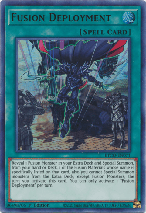 Fusion Deployment [ETCO-EN071] Ultra Rare (ONLINE ORDER ONLY)