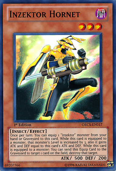 Inzektor Hornet [ORCS-EN017] Super Rare (ONLINE ORDER ONLY)