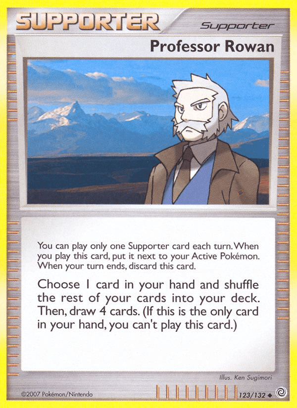 Professor Rowan (123/132) [Diamond & Pearl: Secret Wonders] (Online Only)