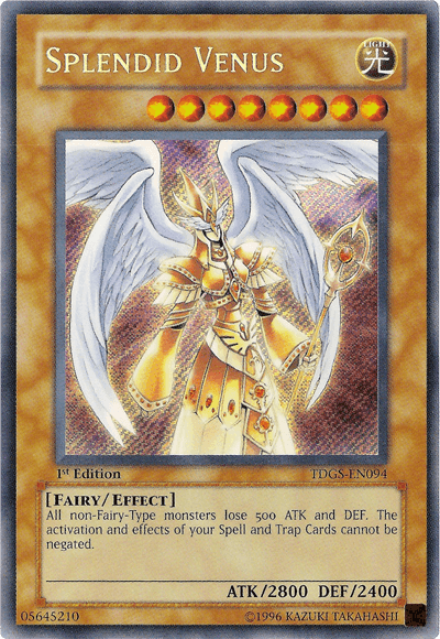 Splendid Venus [TDGS-EN094] Secret Rare (ONLINE ORDER ONLY)