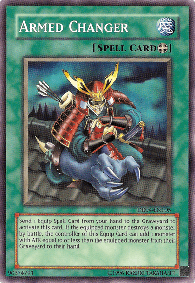 Armed Changer [DR04-EN105] Common (ONLINE ORDER ONLY)