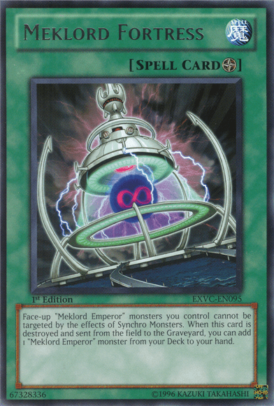 Meklord Fortress [EXVC-EN095] Rare (ONLINE ORDER ONLY)