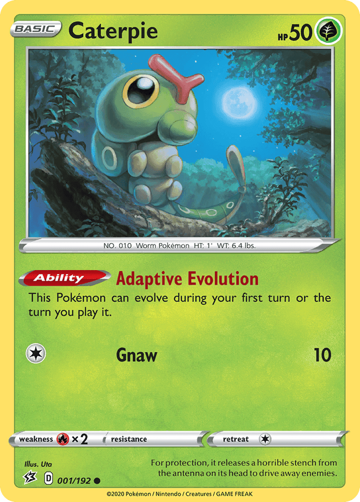 Caterpie (001/192) [Sword & Shield: Rebel Clash] (Online Only)