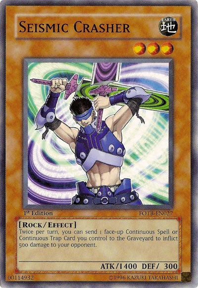 Seismic Crasher [FOTB-EN027] Common (ONLINE ORDER ONLY)