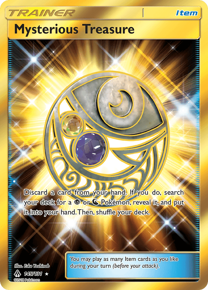 Mysterious Treasure (145/131) [Sun & Moon: Forbidden Light] (Online Only)