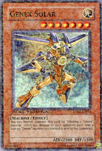 Genex Solar [DT02-EN016] Super Rare (ONLINE ORDER ONLY)