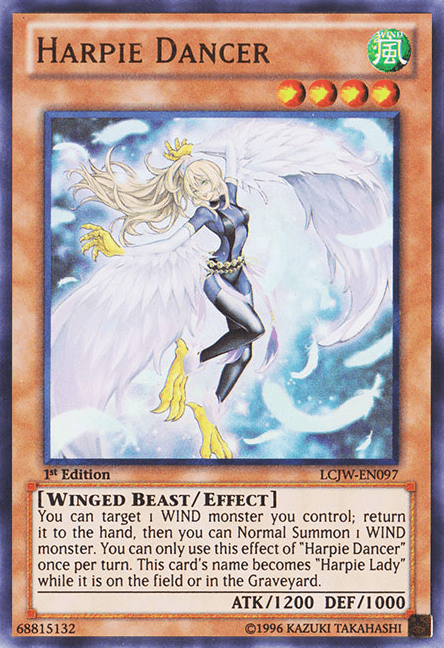 Harpie Dancer [LCJW-EN097] Ultra Rare (ONLINE ORDER ONLY)