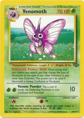 Venomoth (29/64) [Jungle Unlimited] (Online Only)
