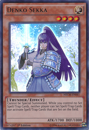 Denko Sekka [NECH-EN041] Ultra Rare (ONLINE ORDER ONLY)