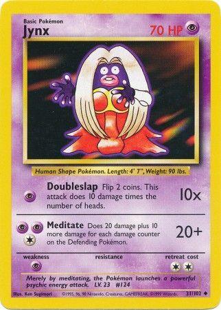 Jynx (31/102) [Base Set Unlimited] (Online Only)