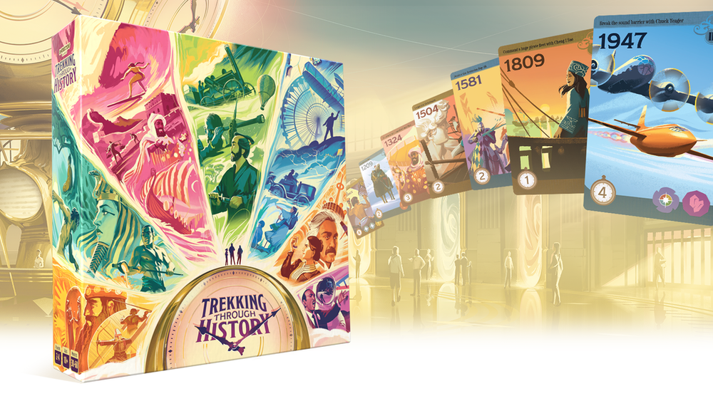 Trekking Through History - Kickstarter Edition: Includes Solo Mode (ONLINE ORDER ONLY)