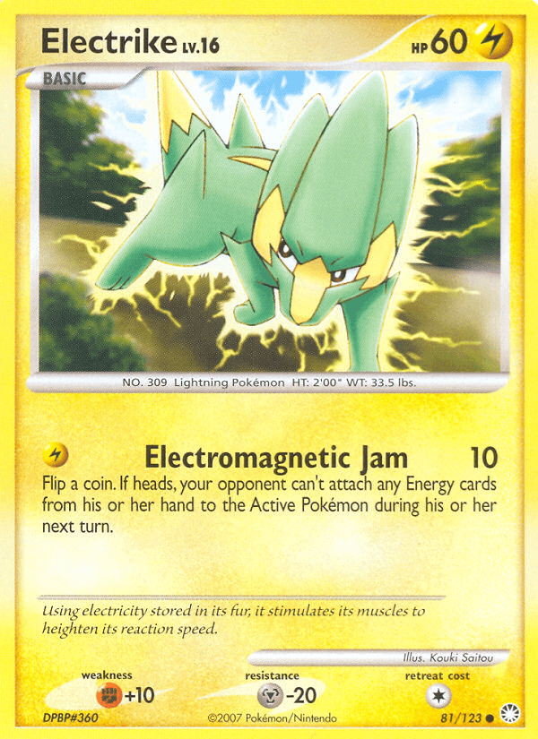 Electrike (81/123) [Diamond & Pearl: Mysterious Treasures] (Online Only)