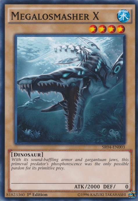 Megalosmasher X [SR04-EN003] Common (ONLINE ORDER ONLY)