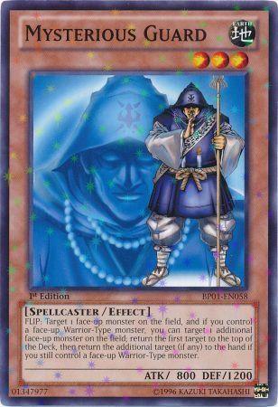 Mysterious Guard [BP01-EN058] Starfoil Rare (ONLINE ORDER ONLY)