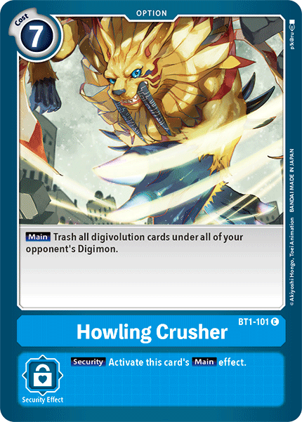 Howling Crusher [BT1-101] [Release Special Booster Ver.1.5] (ONLINE ORDER ONLY)