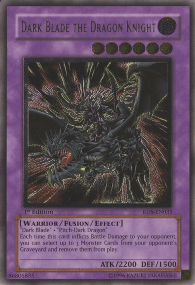 Dark Blade the Dragon Knight [RDS-EN035] Ultimate Rare (ONLINE ORDER ONLY)