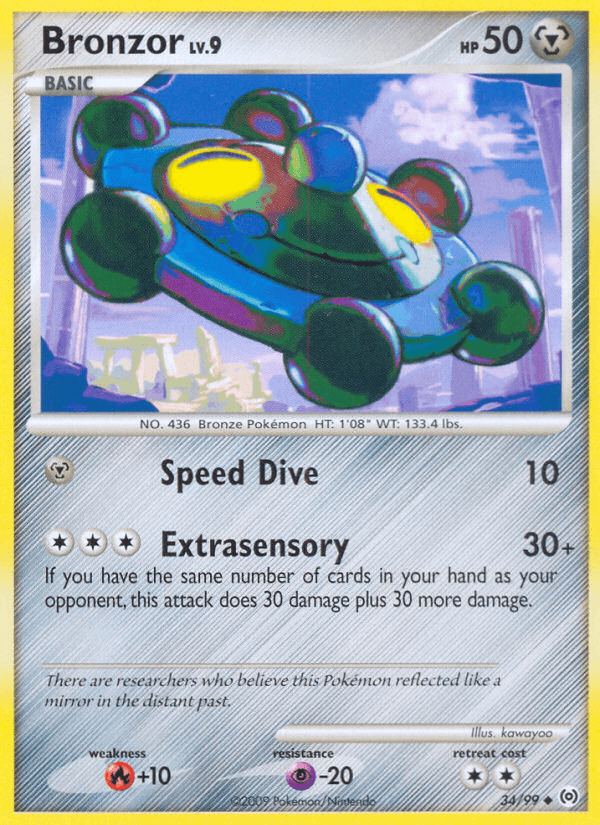 Bronzor (34/99) [Platinum: Arceus] (Online Only)