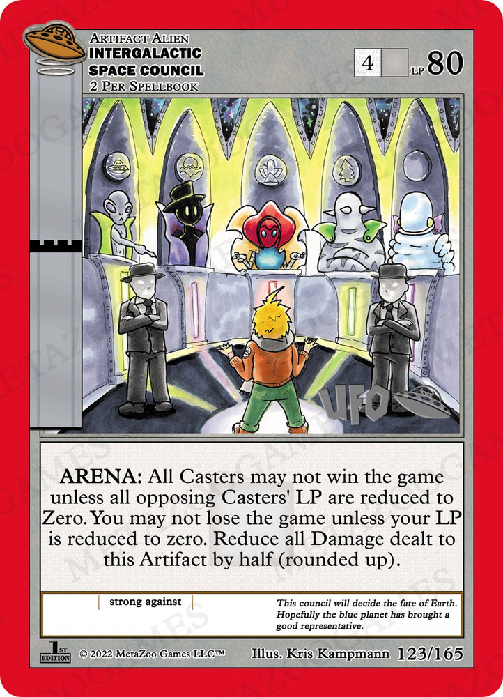 Intergalactic Space Council [Cryptid Nation: UFO First Edition Spoiler Pack]