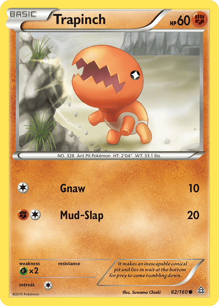 Trapinch (82/160) [XY: Primal Clash] (Online Only)
