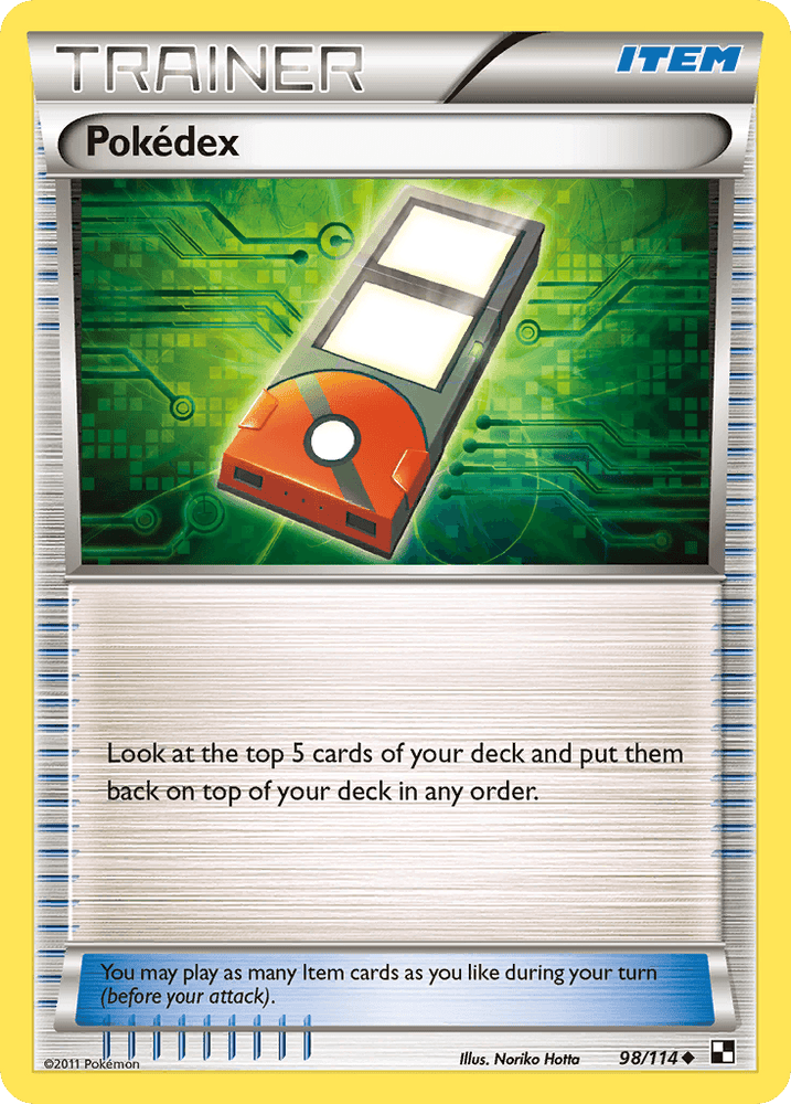 Pokedex (98/114) [Black & White: Base Set] (Online Only)