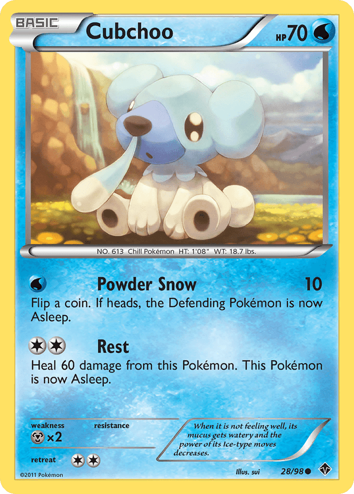Cubchoo (28/98) [Black & White: Emerging Powers] (Online Only)