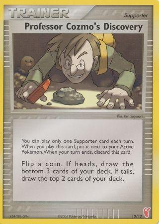 Professor Cozmo's Discovery (10/12) [EX: Trainer Kit 2 - Plusle] (Online Only)
