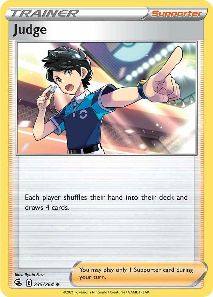 Judge (235/264) [Sword & Shield: Fusion Strike] (Online Only)