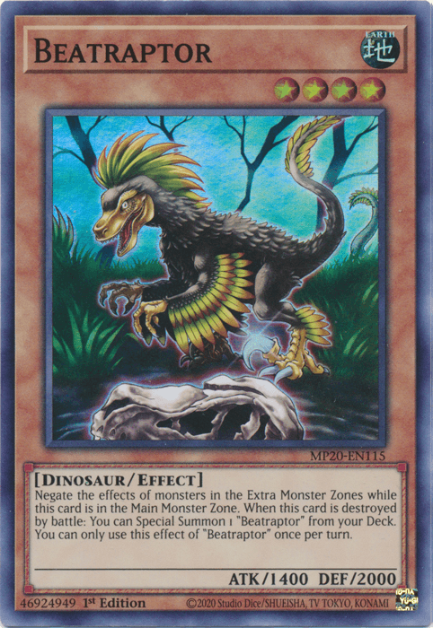Beatraptor [MP20-EN115] Super Rare (ONLINE ORDER ONLY)